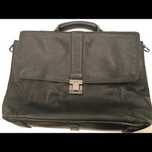 Tumi Leather Briefcase